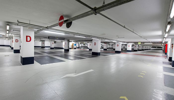 FAAG TECHNIK - Betonsanierung - Sanierung der Bodenplatte einer Tiefgarage mit Hochleistungsbeton FAAG TECHNIK - Betonsanierung - Sanierung der Bodenplatte einer Tiefgarage mit Hochleistungsbeton