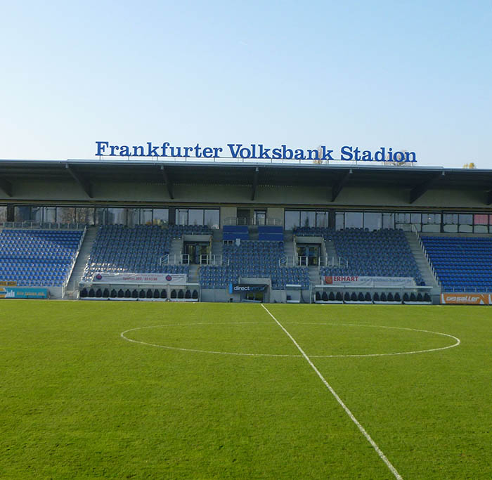 Stadion am Bornheimer Hang - Rekonstruktion der Haupttribüne